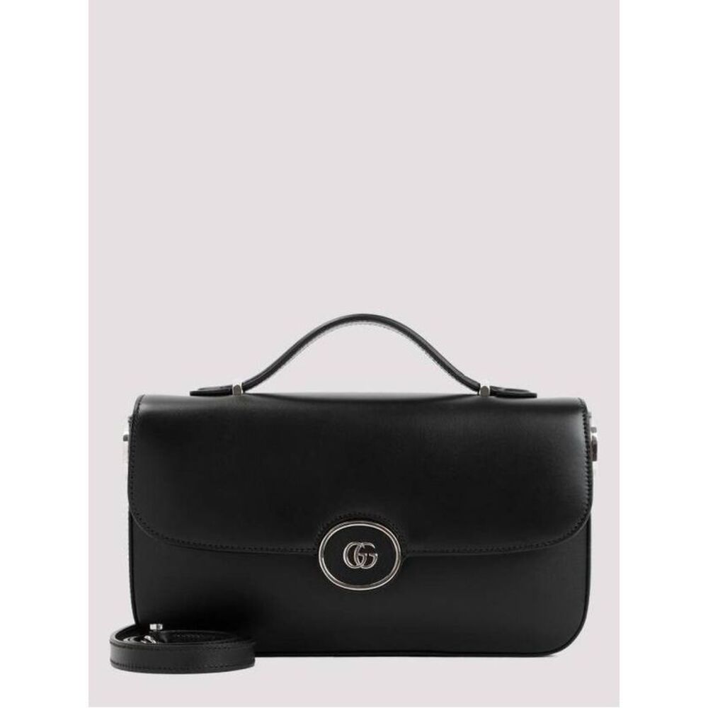 Petite Gg Small Shoulder Bag Black Aabsg